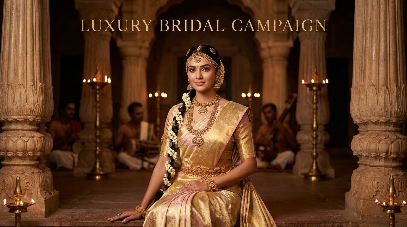 Regal Muhurtham and Kanjeevaram Silk Bride